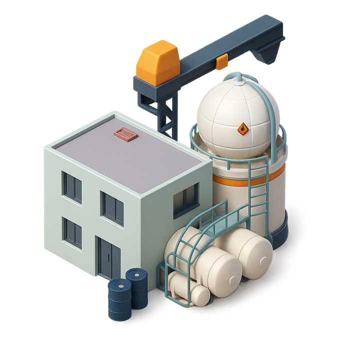 Oil field — business empire oil production facility, business simulator energy extraction